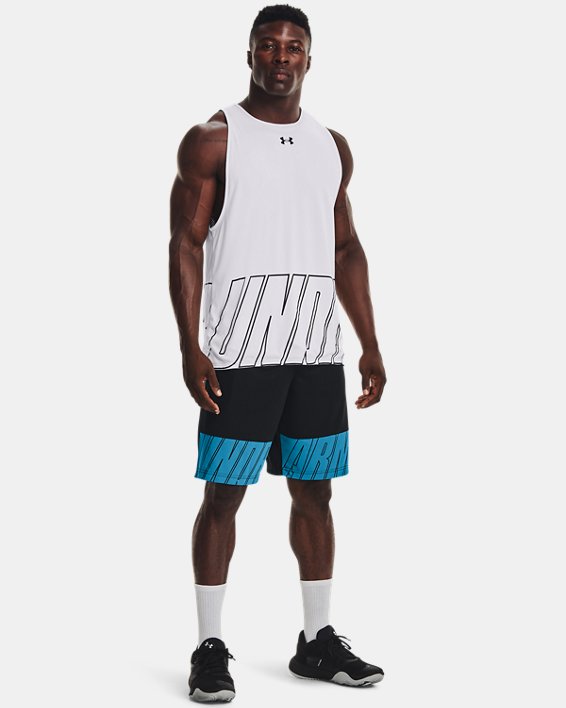 Men's UA Baseline Speed 10" Shorts, Black, pdpMainDesktop image number 2